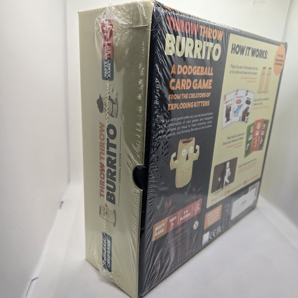 Exploding kittens Throw Throw burrito dodgeball party card game - Picture 5 of 8